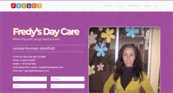 Desktop Screenshot of fredysdaycare.com